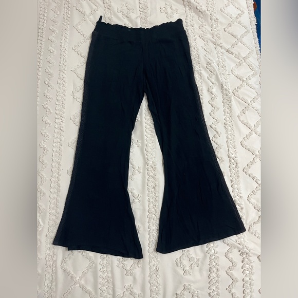 Forbidden Pants - Elegant Black Flare Pants